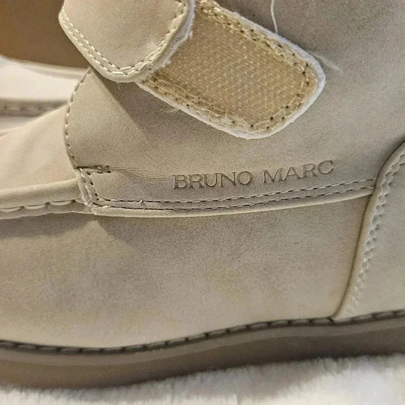 Bruno Marc light tan 12c fur girl boots - Picture 8 of 15